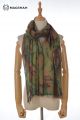 MERINO WOOL SCARF HAND PAINTED BUTTERWOOL BWHP023