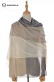 MERINO BUTTERWOOL PLAID SCARF BWMA44