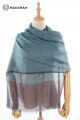 MERINO BUTTERWOOL PLAID SCARF BWMD9