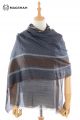 MERINO BUTTERWOOL PLAID SCARF BWME1