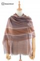 MERINO BUTTERWOOL PLAID SCARF BWME3