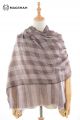 MERINO BUTTERWOOL PLAID SCARF BWMG1