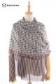 MERINO BUTTERWOOL PLAID SCARF BWMH10
