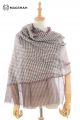 MERINO BUTTERWOOL PLAID SCARF BWMH2