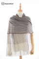 MERINO BUTTERWOOL PLAID SCARF BWMJ2