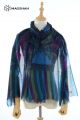 MERINO WOOL HAND SCREEN PRINTED SCARF - BUTTERWOOL BWPG42