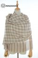 CASHMERE SCARF PLAID CCS1