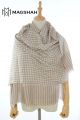 CASHMERE SCARF PLAID CCS8