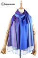 SILK MERINO WOOL SCARF - GS RIMJIM 6 COLOR GSRJ11