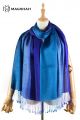 SILK MERINO WOOL SCARF - GS RIMJIM 6 COLOR GSRJ15