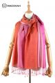 SILK MERINO WOOL SCARF - GS RIMJIM 6 COLOR GSRJ16