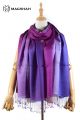 SILK MERINO WOOL SCARF - GS RIMJIM 6 COLOR GSRJ2