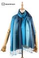 SILK MERINO WOOL SCARF - GS RIMJIM 6 COLOR GSRJ22