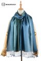 SILK MERINO WOOL SCARF - GS RIMJIM 6 COLOR GSRJ25