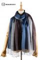 SILK MERINO WOOL SCARF - GS RIMJIM 6 COLOR GSRJ29