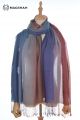 SILK MERINO WOOL SCARF - GS RIMJIM 6 COLOR GSRJ33