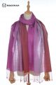 SILK MERINO WOOL SCARF - GS RIMJIM 6 COLOR GSRJ35