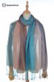 SILK MERINO WOOL SCARF - GS RIMJIM 6 COLOR GSRJ36