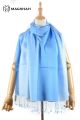 SILK MERINO WOOL SCARF - GS RIMJIM 6 COLOR GSRJ4