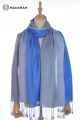 SILK MERINO WOOL SCARF - GS RIMJIM 6 COLOR GSRJ41