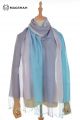 SILK MERINO WOOL SCARF - GS RIMJIM 6 COLOR GSRJ50
