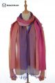 SILK MERINO WOOL SCARF - GS RIMJIM 6 COLOR GSRJ53