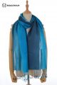 SILK MERINO WOOL SCARF - GS RIMJIM 6 COLOR GSRJ55