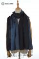 SILK MERINO WOOL SCARF - GS RIMJIM 6 COLOR GSRJ57