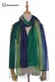 SILK MERINO WOOL SCARF - GS RIMJIM 6 COLOR GSRJ61