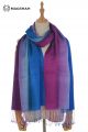 SILK MERINO WOOL SCARF - GS RIMJIM 6 COLOR GSRJ67