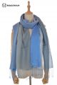SILK MERINO WOOL SCARF - GS RIMJIM 6 COLOR GSRJ70