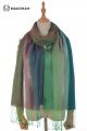 SILK MERINO WOOL SCARF - GS RIMJIM 6 COLOR GSRJ73