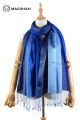 SILK MERINO WOOL SCARF - GS RIMJIM 6 COLOR GSRJ8