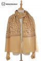 HAND NEEDLE EMBROIDERY SCARF HNA10