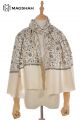 HAND NEEDLE EMBROIDERY SCARF HNA12