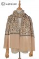 HAND NEEDLE EMBROIDERY SCARF HNA15