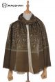 HAND NEEDLE EMBROIDERY SCARF HNA20
