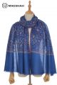 HAND NEEDLE EMBROIDERY SCARF HNA30