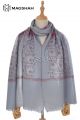 HAND NEEDLE EMBROIDERY SCARF HNB16