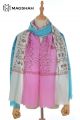 HAND NEEDLE EMBROIDERY SCARF HNB18
