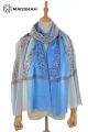 HAND NEEDLE EMBROIDERY SCARF HNB24