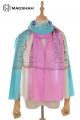 HAND NEEDLE EMBROIDERY SCARF HNB5