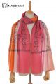 HAND NEEDLE EMBROIDERY SCARF HNB8
