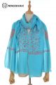 HAND NEEDLE EMBROIDERY SCARF HNC2