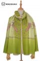HAND NEEDLE EMBROIDERY SCARF HNC5
