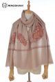 HAND NEEDLE EMBROIDERY SCARF HND14