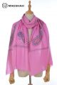 HAND NEEDLE EMBROIDERY SCARF HND17