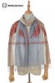 HAND NEEDLE EMBROIDERY SCARF HND4