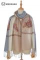 HAND NEEDLE EMBROIDERY SCARF HND5