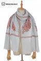 HAND NEEDLE EMBROIDERY SCARF HND9